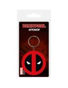 Pyramid International Llavero Marvel Logo Deadpool 4,5x6 Cm Rubber