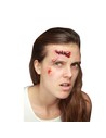 Ghoulish Aplicación de Látex Maquillaje Herida Con Grapas para Efectos Especiales
