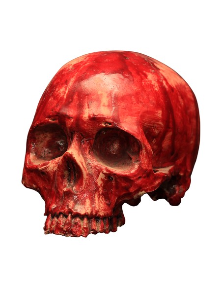 ghoulish_artículo_decorativo_cráneo_de_resina_sangriento_18_cm_0886390270380_oferta