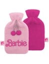 Arditex Bolsa de Agua Caliente Logo Barbie Rosa 2000 Ml Con Funda de Felpa Bordada