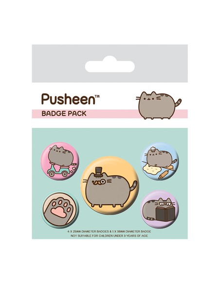 pyr_-_set_de_chapas_licencia_pusheen_pusheen_molón_5050293806235_oferta