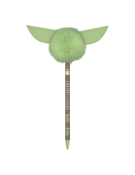 pyramid_international_bolígrafo_con_pompon_mandalorian_cutest_in_galaxy_5051265732859_oferta