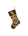 Nemesis Now Adorno Colgante Harry Potter Calcetín Hufflepuff - Decoración Navideña Temática de Hogwarts, Altura Aproximada 10 Cm