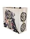 Konix Bolsa de Compra Beige Jujutsu Kaisen Modelo Estándar, Diseño Temático Anime, Capacidad para Compras Diarias