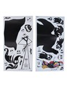 Paladone Pegatinas de Pared Pesadilla Antes de Navidad - Set de Vinilos Decorativos para Habitaciones Infantiles, Temática Hallo