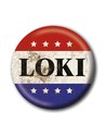Pyramid International Pin Esmaltado Marvel Vote Loki 2.5 Cm