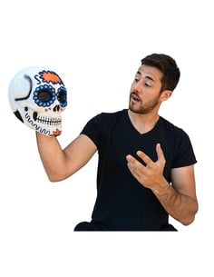 ghoulish_artículo_decorativo_calavera_de_azúcar_azul_0886390277686_oferta