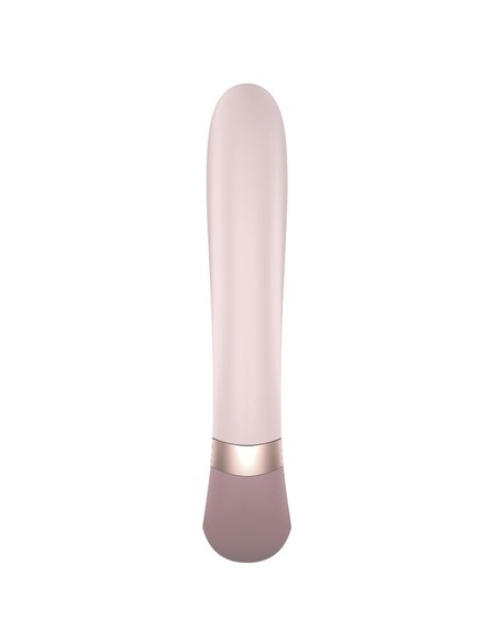 Satisfyer Heat Wave Vibrador Conejo Rosa con App y Calentamiento | Kiwiku