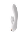 Satisfyer Double Flex Vibrador Punto G Con 3 Motores, Conexión App, Blanco, 20,1 Cm