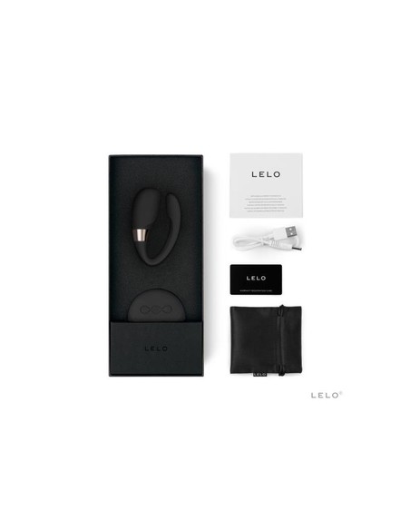 LELO Tiani 3 Vibrador Parejas Negro | Mando SenseMotion | Kiwiku