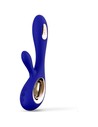 Lelo Soraya Wave Vibrador Conejito Estimulador Clítoris y Punto G Midnight Blue 220 mm