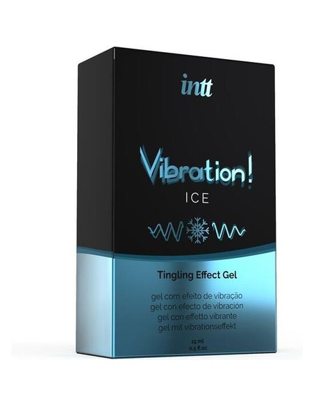 INTT Vibration Ice Vibrador Líquido Efecto Frío 15 ml | Kiwiku