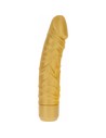 Toyjoy Gold Dicker Original Vibrador Realista Dorado 20,1 Cm Diámetro 4,4 Cm 7 Modos de Vibración
