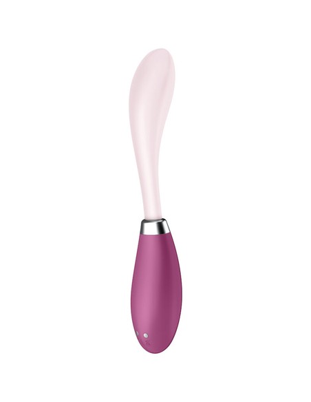 Satisfyer G-Spot Flex 3 Vibrador Rojo Flexible | Estimulaci?n G y Cl?toris | Kiwiku