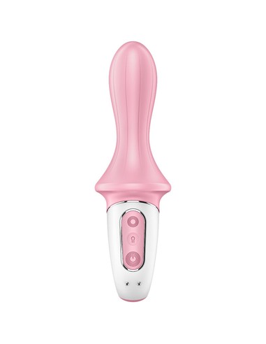 Satisfyer Air Pump Booty 5 Connect App Vibrador Anal Inflable Rojo | Kiwiku