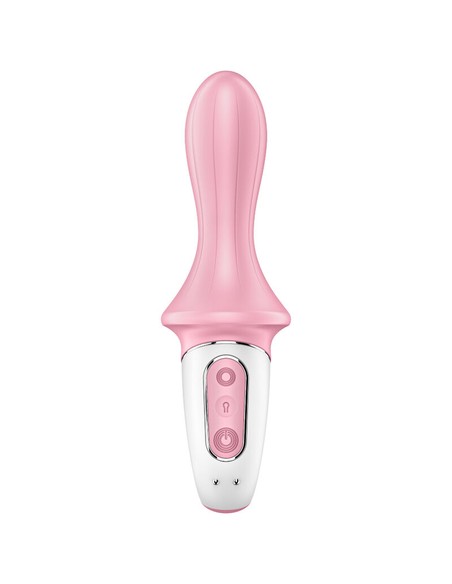 Satisfyer Air Pump Booty 5 Connect App Vibrador Anal Inflable Rojo | Kiwiku