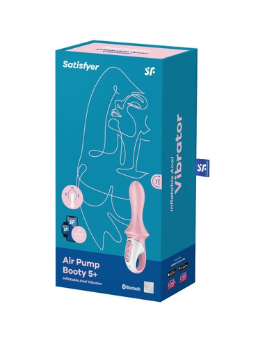 satisfyer_air_pump_booty_5_connect_app_vibrador_anal_inflable_rojo_diámetro_ajustable_hasta_15_mm_1_ud_4061504038551_barato
