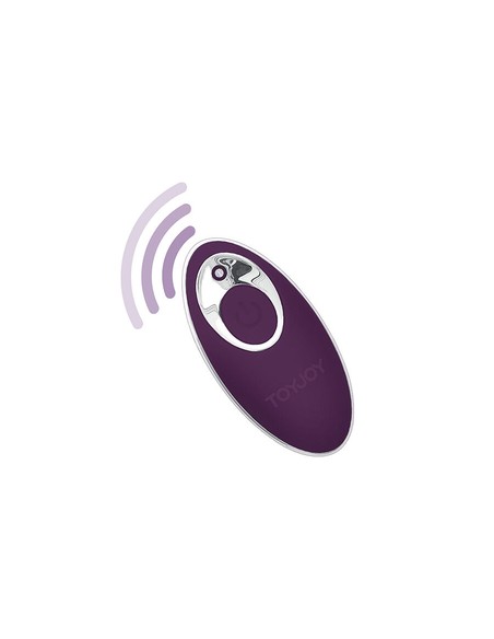 TOYJOY Knock Knock Eggstavagant Vibrador Huevo Morado con Control Remoto | Kiwiku