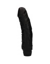 Seven Creations Perfect Pleasures Vibrador Negro 22 Cm Flexible Con Venas Realistas