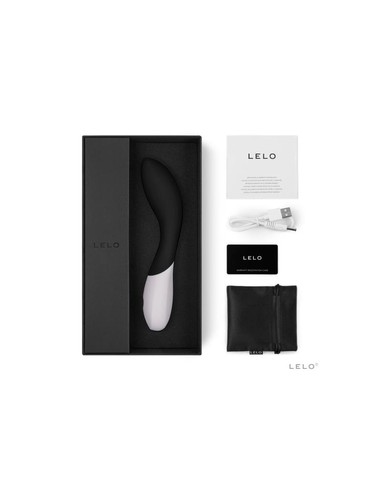 LELO MONA WAVE Vibrador Punto G Negro Recargable | Estimulador G-Spot en Kiwiku