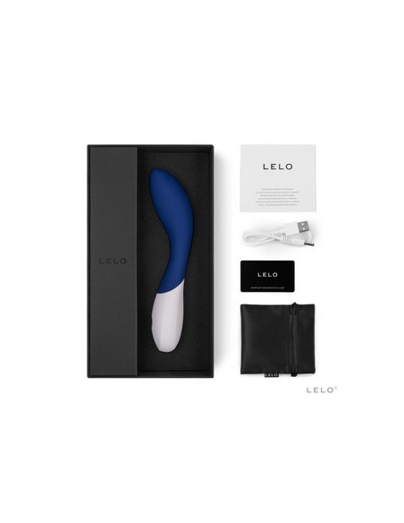 LELO MONA WAVE Vibrador Punto G Azul MediaNoche Recargable | Comprar en Kiwiku