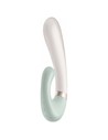 Satisfyer Heat Wave Connect App Vibrador Verde Con Calentamiento para Punto G y Clítoris 1 Ud