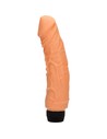 Seven Creations Pene Vibrador Realistic Vinyl P-shape, Realista en Pvc Con Tacto Humano, 19 Cm Insertable
