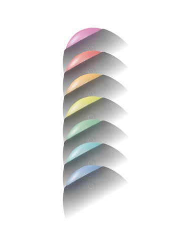 TOYJOY LUZ Eclipse Anillo Vibrador para Pene Negro Recargable con LED | Kiwiku