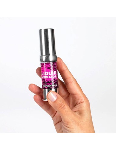 Secret Play Vibrador Líquido Hot Stimulator 15 ml | Gel Estimulante Calor y Vibración Unisex | Kiwiku