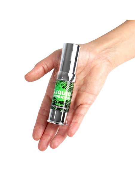 Vibrador Líquido Fresh Stimulator Secret Play 15 ml | Gel Estimulante Unisex con Efecto Vibración y Frío | Kiwiku