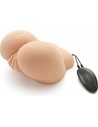 Act Big Ass Masturbador Realista Con Vibrador para Hombres, Doble Entrada Vaginal y Anal, Material Tpr Suave, Resistente Al Agua