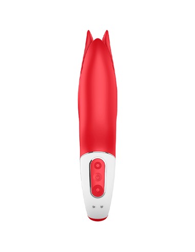 Satisfyer Power Flower Vibrador Clitoriano Rojo 12 Modos | Comprar en Kiwiku