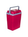 Clatronic Nevera Portátil Eléctrica Kb 3713, 25 L, Conexión 12v/220v, Enfría y Calienta, Clase F, Rojo