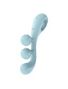 Satisfyer Tri Ball 2 Multi-vibrador Light Blue para Estimulación G y Clitoriana, Impermeable Ipx7, 10 Programas de Vibración