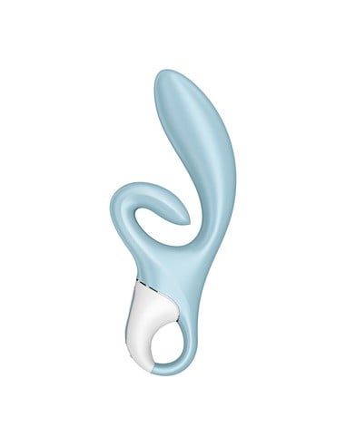 SATISFYER Touch Me Vibrador Azul Aquamarino Estimulación Doble Punto G Clítoris | Kiwiku