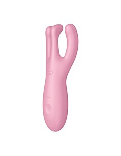 satisfyer_threesome_4_vibrador_rosa_con_tres_brazos_flexibles_para_estimulación_clitoriana_y_labios_vaginales 2