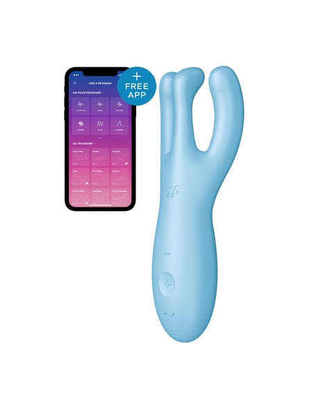 satisfyer_threesome_4_vibrador_azul_con_tres_brazos_flexibles_para_estimulación_clitoriana_y_labios_vaginales