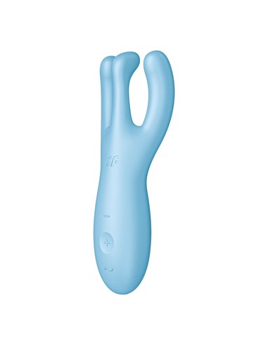 satisfyer_threesome_4_vibrador_azul_con_tres_brazos_flexibles_para_estimulación_clitoriana_y_labios_vaginales