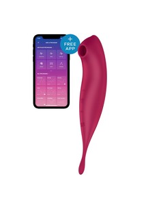 satisfyer_twirling_pro+_vibrador_híbrido_de_aire_app_controlado_rojo_oscuro_1_unidades_4061504043906_oferta