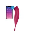 Satisfyer Twirling Pro+ Vibrador Híbrido de Aire App Controlado Rojo Oscuro 1 Unidades