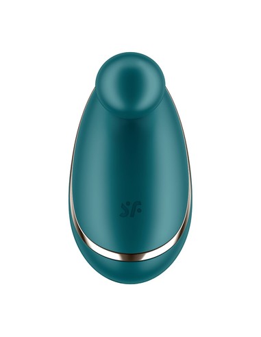 Satisfyer Spot On 1 Vibrador Verde Clitoriano | 12 Modos | Impermeable IPX7 - Kiwiku