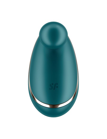 Satisfyer Spot On 1 Vibrador Verde Clitoriano | 12 Modos | Impermeable IPX7 - Kiwiku