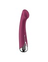 Satisfyer Spinning G-spot 1 Rotating G-spot Vibrador Rojo para Mujeres, Estimulación Interna Con Rotación y Vibración, 1 Unidad