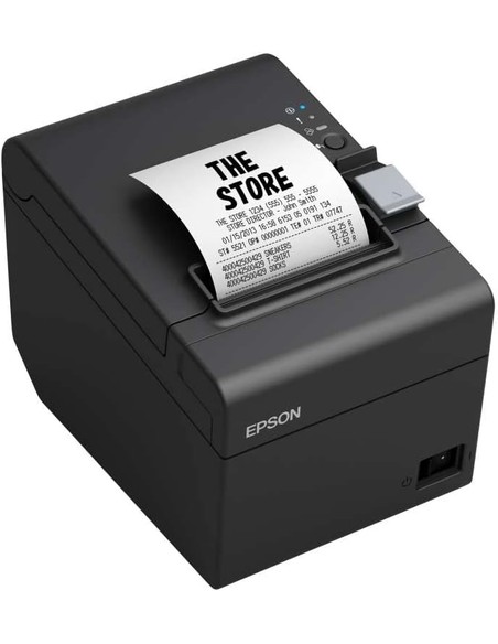 Compra Impresora Térmica Epson TM-T20III Negra - Rápida y Confiable en Kiwiku
