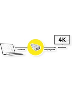 nilox_adaptador_mini_dp_a_displayport_7611990192328_oferta 2