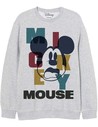 Disney Sudadera Mickey Mouse Adulto Talla S Light Grey