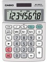 Casio Ms-88eco - Calculadora Financiera de Sobremesa, 8 Dígitos, Gris