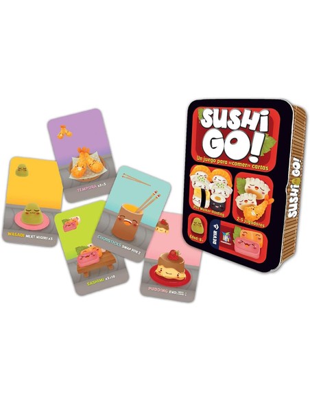 Compra Sushi Go! Juego De Cartas Rápido Y Adictivo En Kiwiku