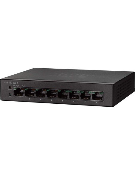 cisco_sf110d-08hp_switch_de_escritorio_8_puertos_10/100_poe_0882658719622_oferta