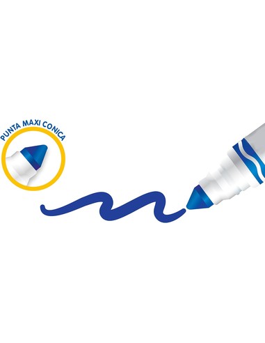 Compra Set De 24 Rotuladores Lavables Maxi Punta Crayola En Kiwiku
